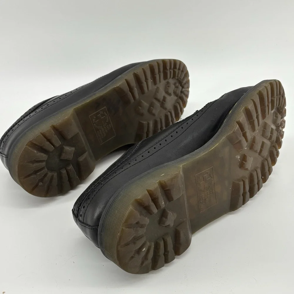 VTG Dr. Doc Martens Shoes‎ Mens US 13/UK 12 Black Docs 3989/59 Brogues Wingtips
